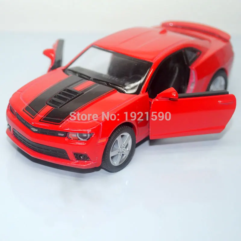 YJ 1/38 масштабные автомобильные игрушки Chevrolet Camaro литая металлическая модель автомобиля для коллекции/подарка/детей/украшения