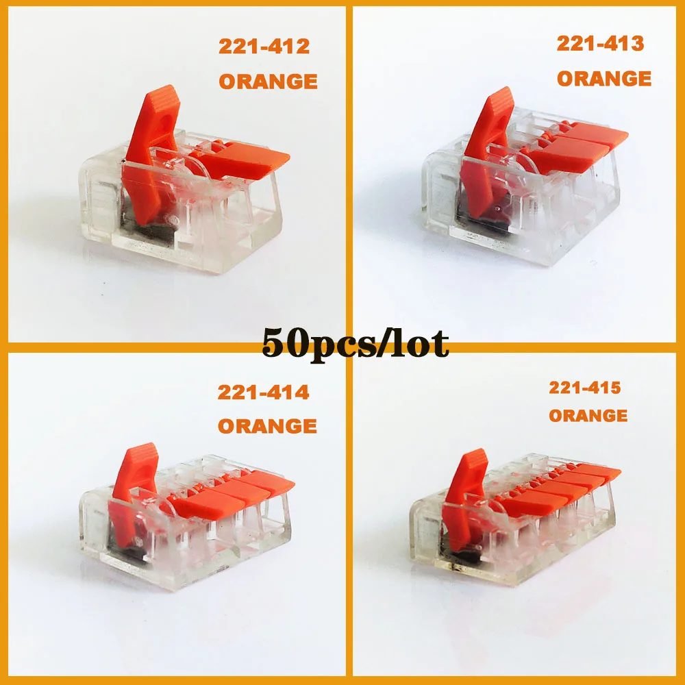 

mix package 221 WAGO new type fast wire Connectors, Free Shipping, Universal Compact Wiring Connector,push-in Terminal Block