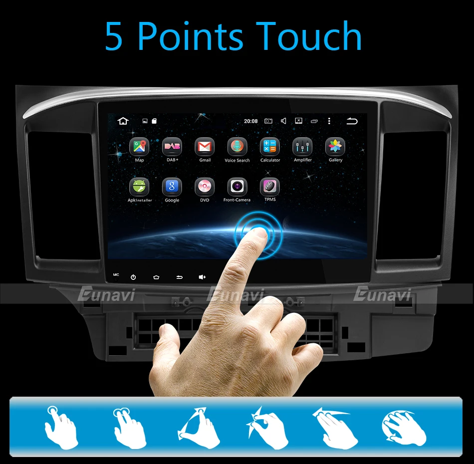 Best Eunavi Octa core Android 8.0 Car Radio for Mitsubishi Lancer stereo 9 inch 2 DIN 4G RAM GPS navi video player Capacitive screen 9 Best Eunavi Octa core Android 8.0 Car Radio for Mitsubishi Lancer stereo 9 inch 2 DIN 4G RAM GPS navi video player Capacitive screen 9