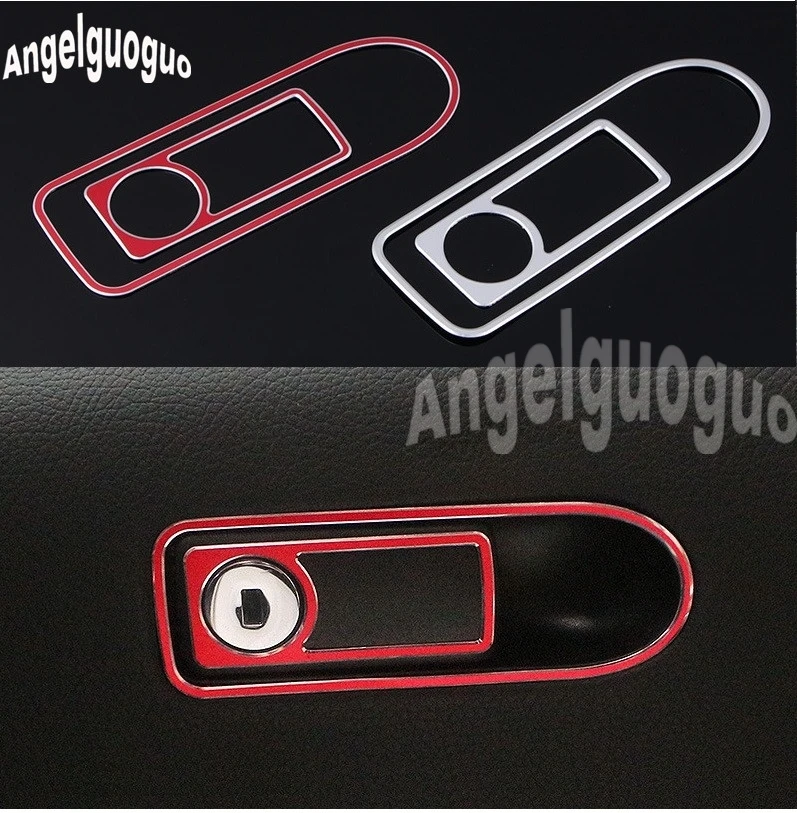 Angelguoguo перчаточный ящик с переключателем наклейки рамка Накладка для подходит для Mercedes Benz- C Класс W205/GLC класс X253