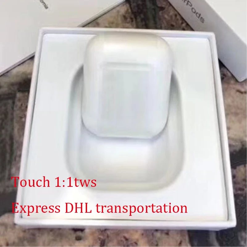 

New 1:1 TWS brand mini wireless Bluetooth headset with retail box for iP 6S 7 8 X XS Max Pad Mac watch express DHL send