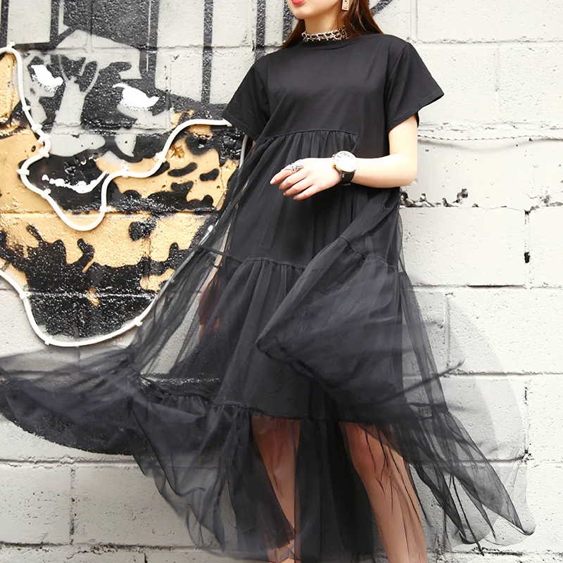 black net frock