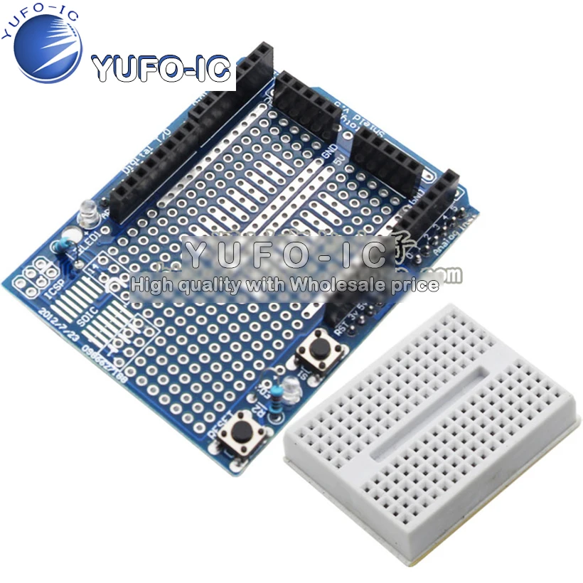 

Expansion board with mini bread board based on 328 mini Extended edition