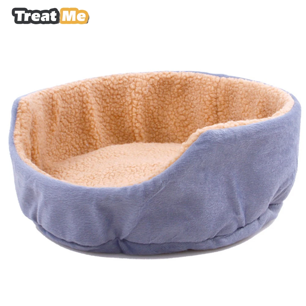 Dog Beds For Small Dogs Soft Short Plush Kennel Pet Dog House All