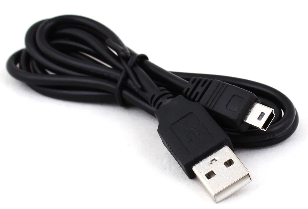 New USB To 5Pin Charging Cable for Sony PS3 Wireless Controller Free