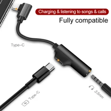 USB C к разъему 3,5 type C кабель адаптеры для huawei P20 Pro Xiaomi Mi 6 8 Leeco адаптер для наушников type-C 3,5 мм преобразователь для наушников