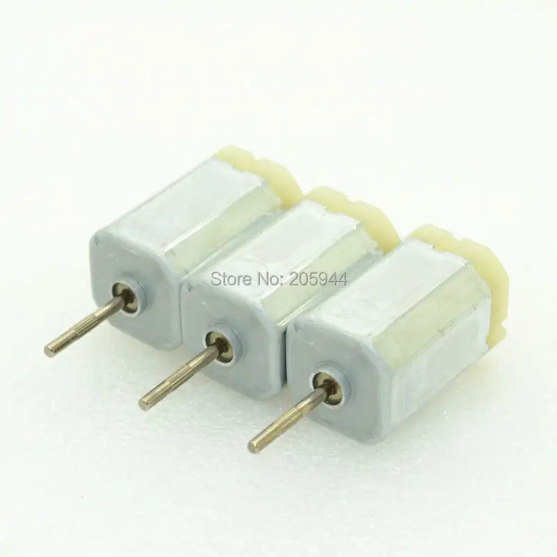 Mabuchi SF-266SA Mini Motor | 12V-24V DC, 14500 RPM, 18mm Square DIY Motor With 2mm Shaft