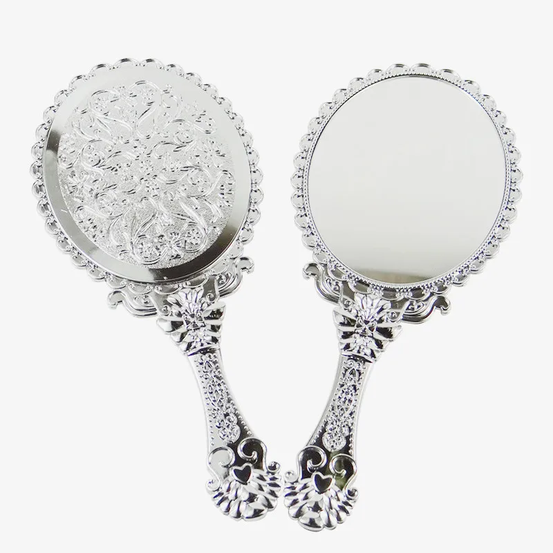 Travel Mirror Folding Plastic Folding Mirror Girls Makeup Mirror