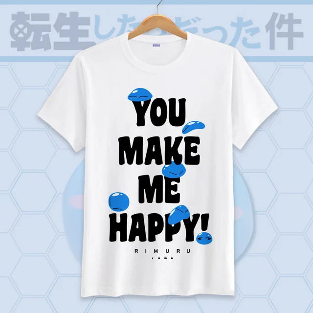 That Time I Got Reincarnated as a Slime T shirt Cosplay Costume For