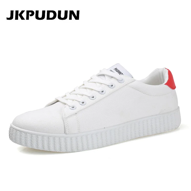 JKPUDUN Italian Mens Creepers Shoes Casual Brands Designer Espadrilles