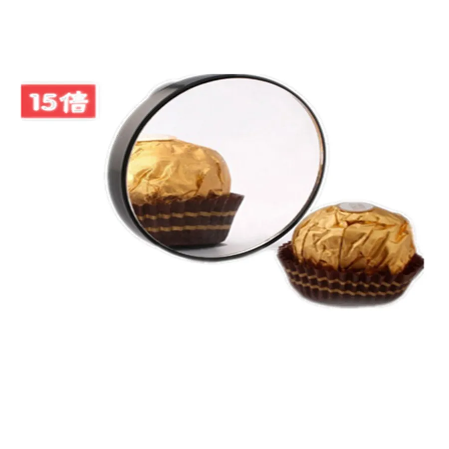 

15x magnifying cosmetic makeup mirror with Suction Cups magnifying mirrors great for make up & shaving with retailer packing