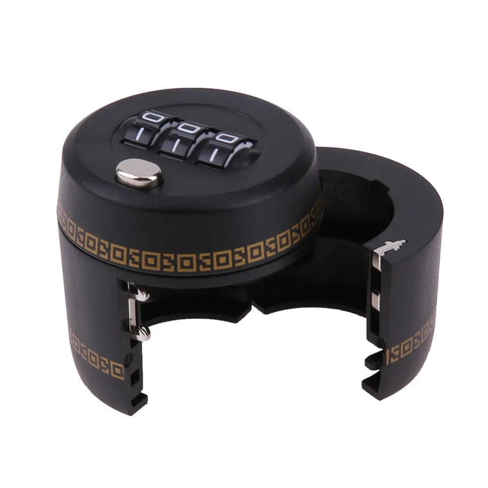 Plastic Bottle Password Lock Combination Lock Wine Stopper Vacuum Plug