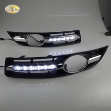 SNCN LED Luces de Circulación Diurna para Volkswagen Vw Passat B6 2007 2008 2009 2010 2011 cubierta de la lámpara Drl luz de conducción luces