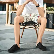 OLOMM/ мужские летние Тканные сандалии больших размеров мужские повседневные пляжные туфли baotou мужские сандалии в римском стиле TT-192