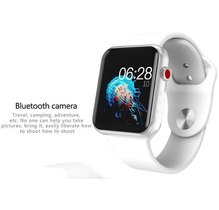 Часы Bluetooth 4,0 сердечного ритма трекер Смарт часы серии 4 SmartWatch чехол для Apple iOS iPhone Xiaomi Android смартфон