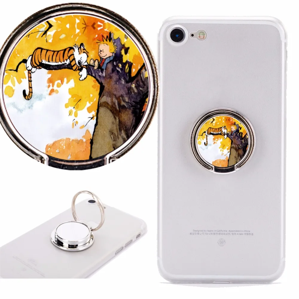 

Calvin And Hobbes Phone Holder Stand Mount 360 Degree Rotation