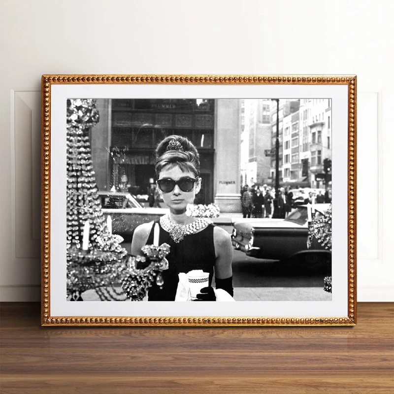 Audrey Hepburn Fashion Print