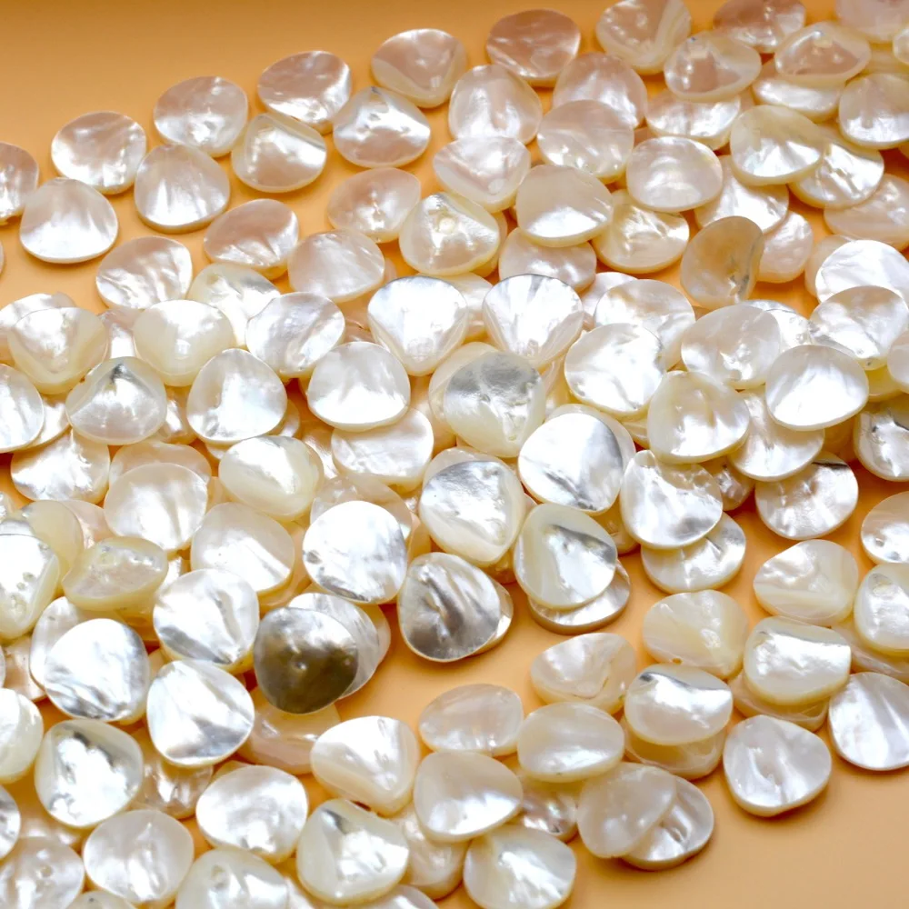 Естественные ракушки bead 15 мм Белый Сектор Sea shell beads|Бусины| |