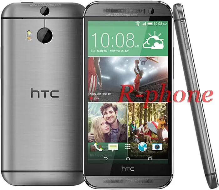 htc ONE M8 четырехъядерный 5," разблокированный мобильный телефон 2 Гб ОЗУ 32 Гб ПЗУ 4G LTE Android 4,4 Bluetooth 3 Отремонтированная камера