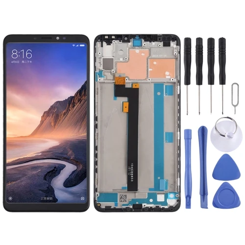 

LCD Screen and Digitizer Full Assembly with Frame for Xiaomi Mi Max 3