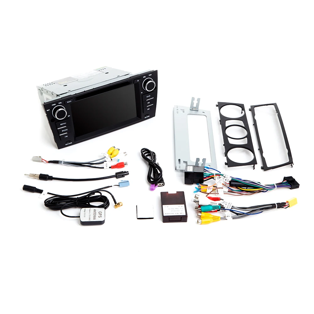 Flash Deal Josmile 1 din Car Multimedia  DVD audio Android 9.0 For BMW E90/E91/E92/E93 Navigation 3 Series GPS Player Bluetooth Wifi  OBD2 3