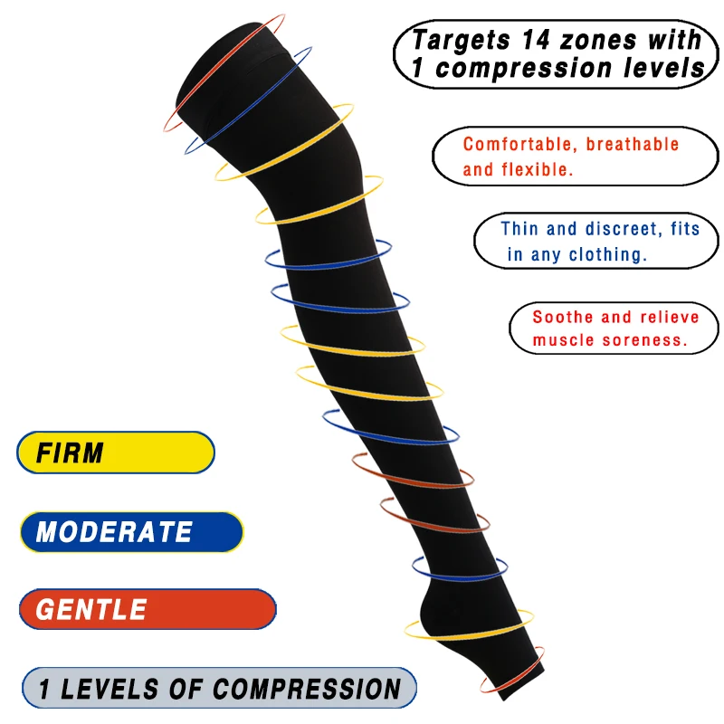 FINDCOOL компрессионные колготки варикозное расширение вен женские летние штаны для йоги медицинские 15-20 мм рт. Ст