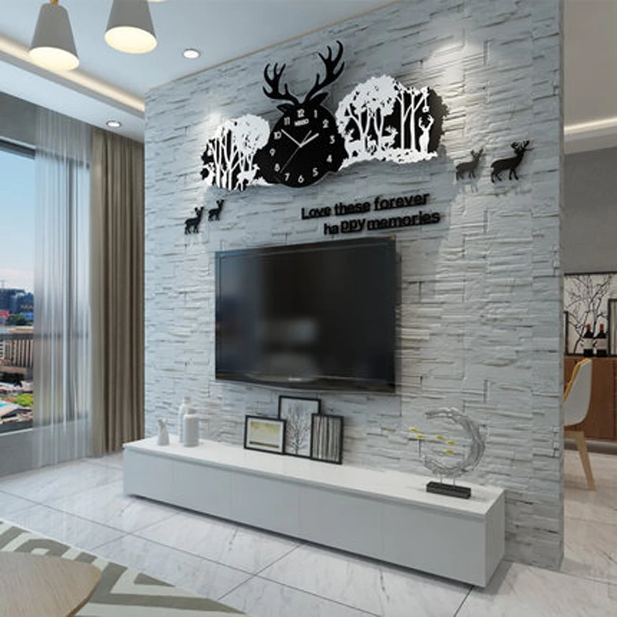 

World Map Wall Clock Modern Design Living Room Decoration Glow in Dark Big Acrylic Clocks Large Wall Watches Home Decor