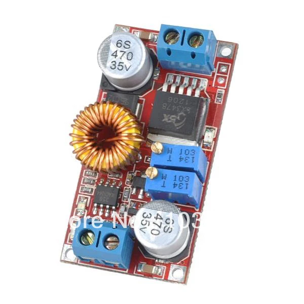 DIY 5A Constant Current Constant Voltage LED Driver Li ion Battery