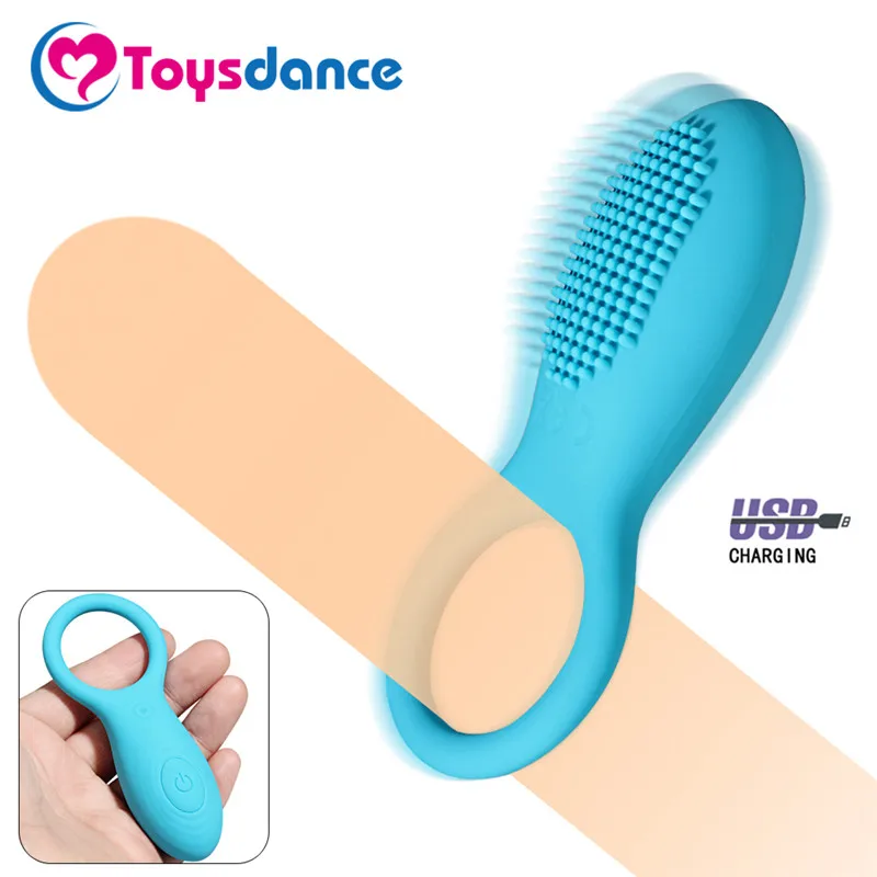 Toysdance Пуля Вибратор для пар 10 скоростей перезаряжаемое Силиконовое кольцо