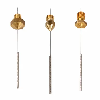 3DSWAY 30 pcs Bendable drill bit for cleaning 3D printer nozzle 0.2mm 0.3mm 10 pcs