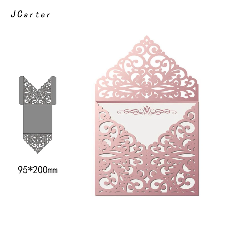 

JC 2019 Metal Cutting Dies 3D Craft Cut Die Stencil Lace Hollow Cards Cover Scrapbook DIY Handmade Album Paper Cards Decor Dies