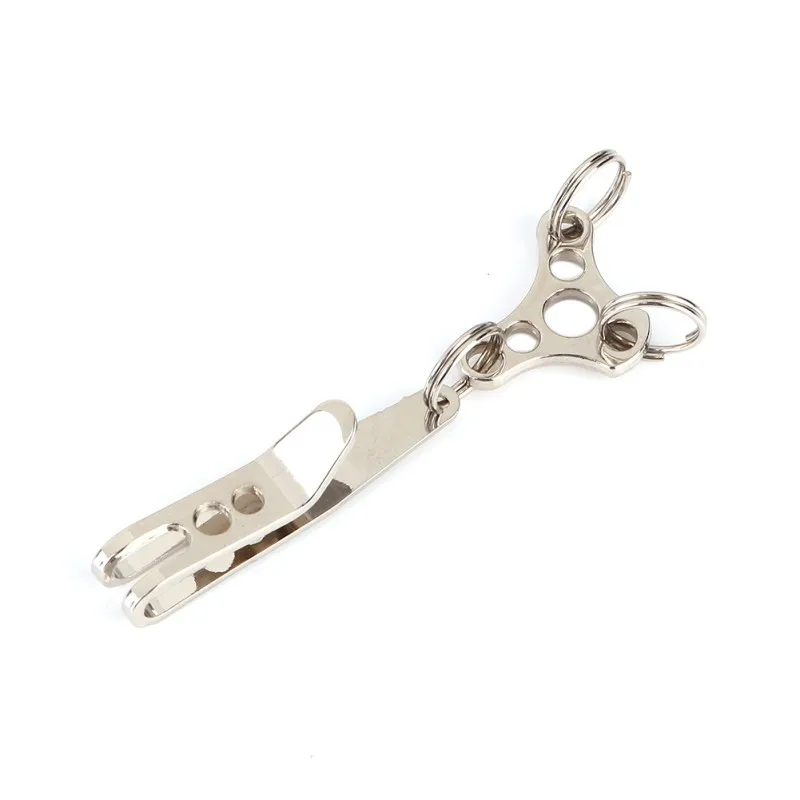 

EDC Tool 5 Rings Buckle Camping Removable Hat Expand Buckle Set Keychain Quick link tool Outdoor Accessories