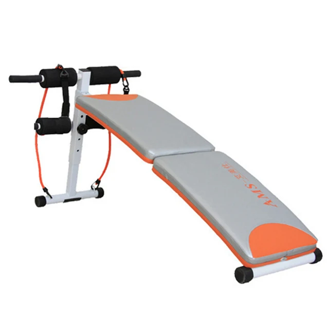 Folding adjust multi function sit up bench for sport sitting fitness