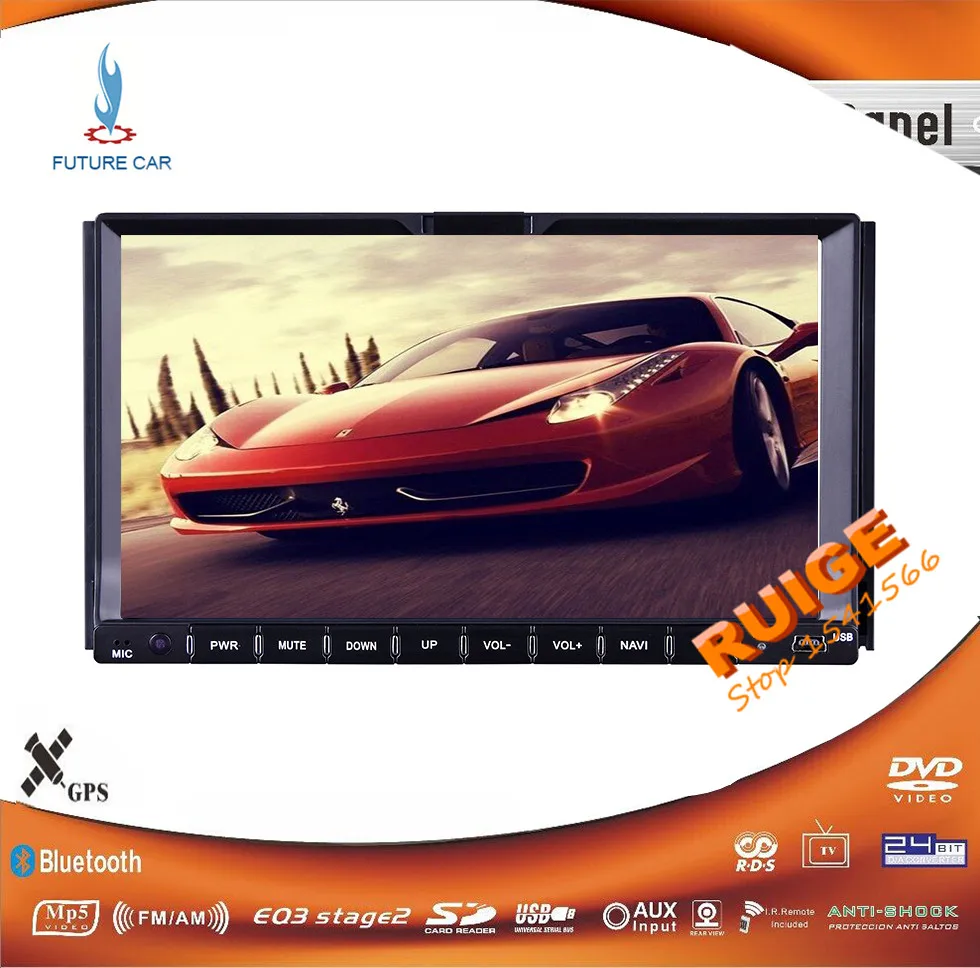 Perfect QuadCore Android 5.1 car navigation1 GB RAM  double 2din car radio cd 7inch touch screen 1024*600  HD head unit Newsmy dual BT 0