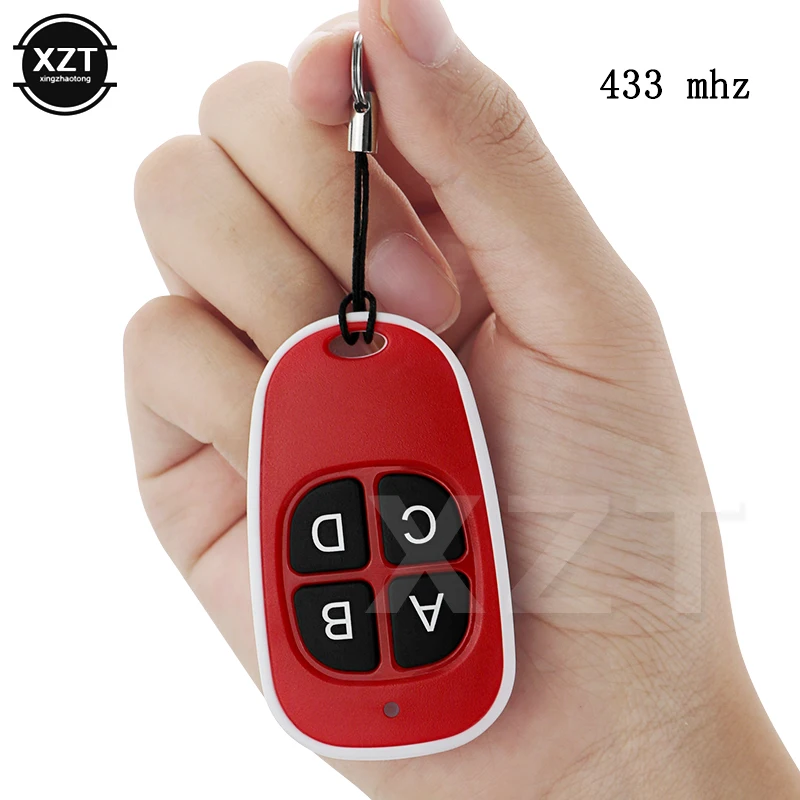 

Car Remote Control 433MHZ Metal Copy Universal Remote Control Learning Type 4 Buttons Wireless Remote For Car Gates