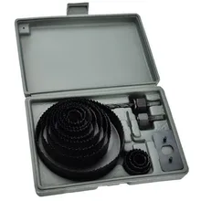 16 шт. деревообрабатывающий дырооткрыватель для дерева кольцевая пила сверла режущие инструменты набор деревообрабатывающий кольцевой пилы комбинированный набор