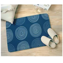 Креативный круглый ковер, спальня, гостиная, Мягкий Нескользящий пол