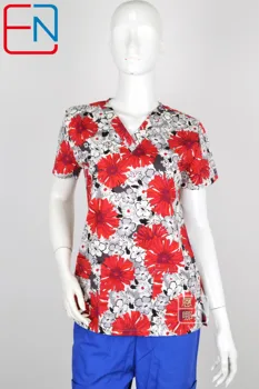 

Hennar medical scrubs nursing scrubs women scrubs nurse medical uniformes medicos para mujer Scrub Tops