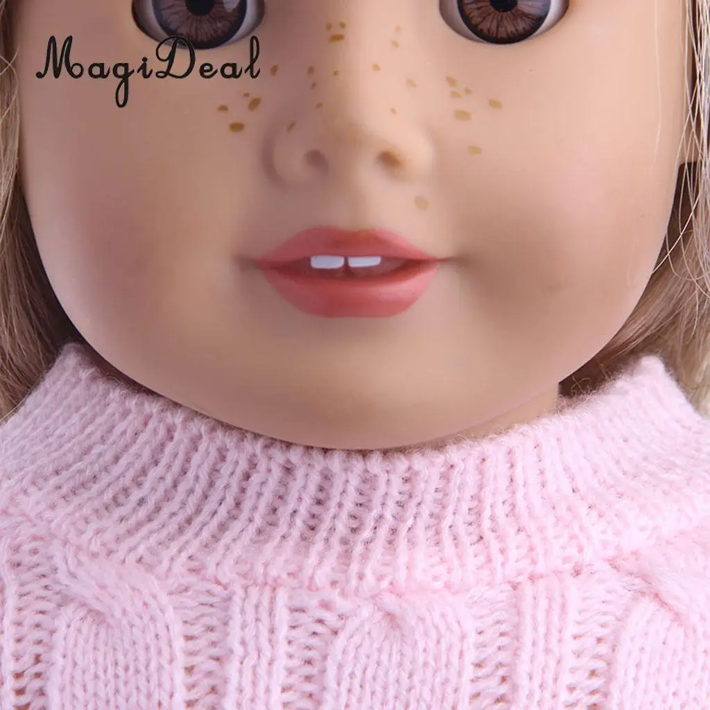 Fairy Clothes for   for   My Life 18 inch Doll Sweater Tops Pleated Skirt W/ Hat Clothing Accessories