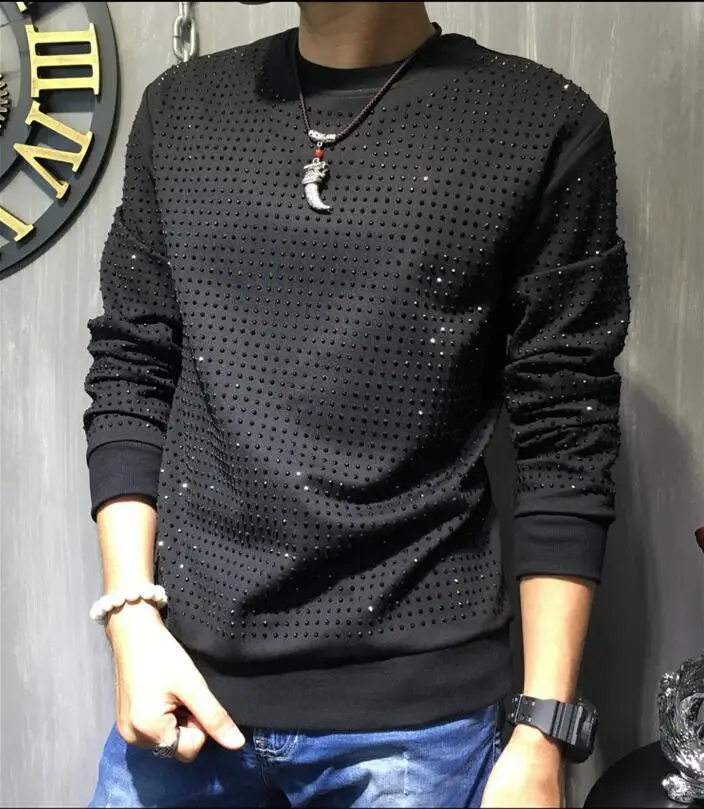 Для мужчин 2018 весной мужской с длинным рукавом с капюшоном хип-хоп пуловер Толстовка Для мужчин S Толстовки Slim Fit дизайн q874