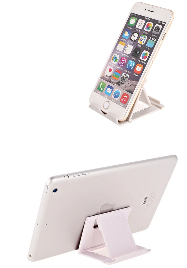 Универсальный настольный держатель для планшета, держатель для мобильного телефона с противоударной силиконовой прокладкой, прочный пластиковый держатель для сотового телефона, подставка для крепления