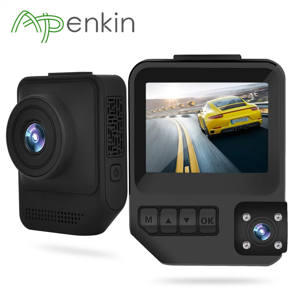 Автомобильный видеорегистратор Arpenkin Q2 с двойным объективом FHD 1080P Novatek + SONY IMX323