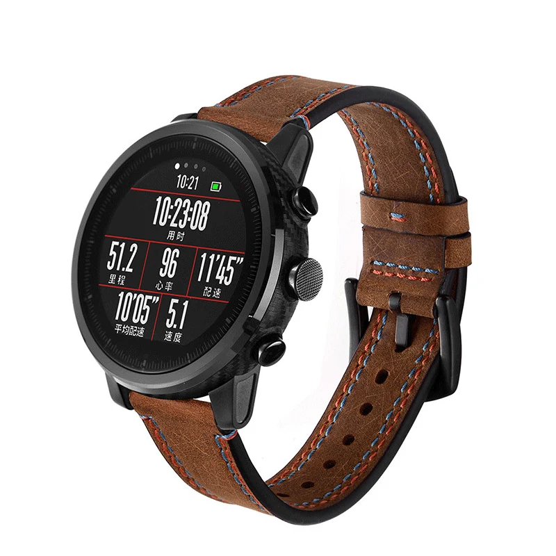 man's watch band for huami amzfit 1 2 for samsung gear s3 classic for huawei 2 pro (6)