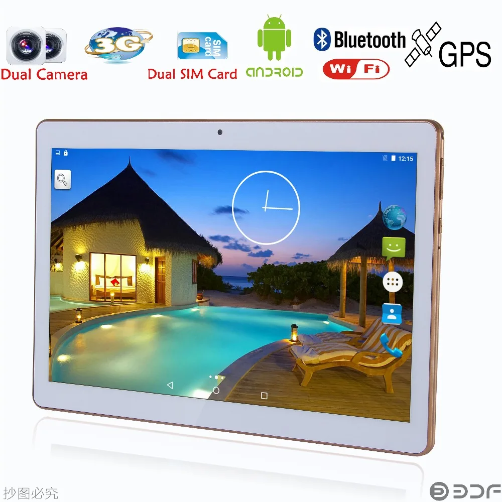 New Arrival 10 inch Original Android 7.0 Tablet Pc Dual SIM Quad Core CE Brand 3G Phone Call laptop WiFi FM 4GB+32GB Pc Tablet