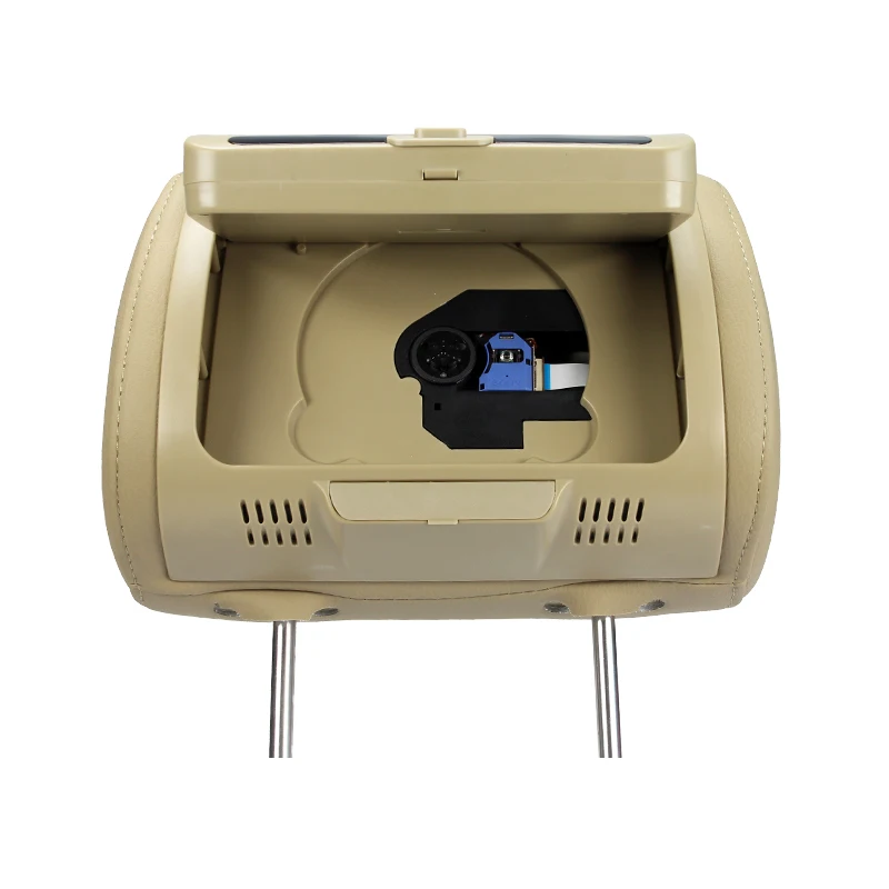 car dvd headrest monitor beige