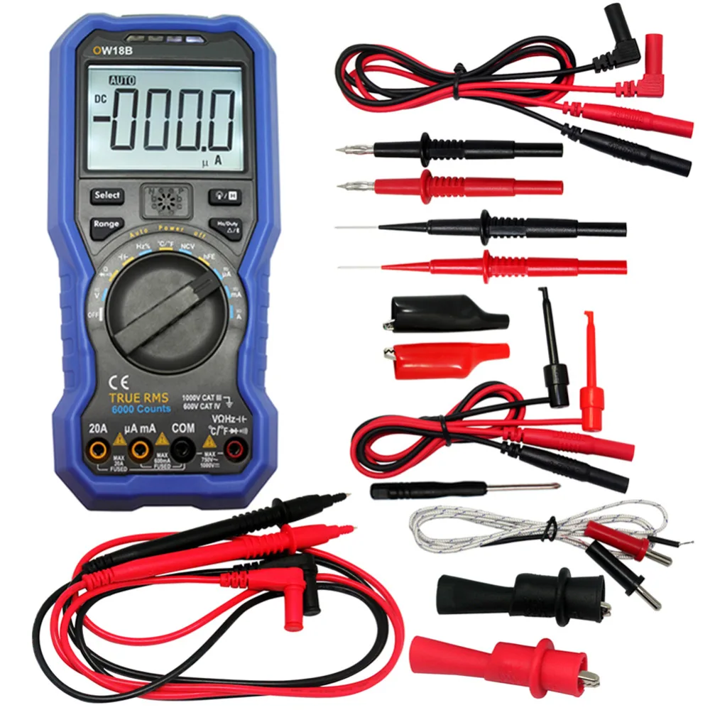 Owon OW18B 3 5/6 bit Bluetooth Digital Multimeter Data Logger