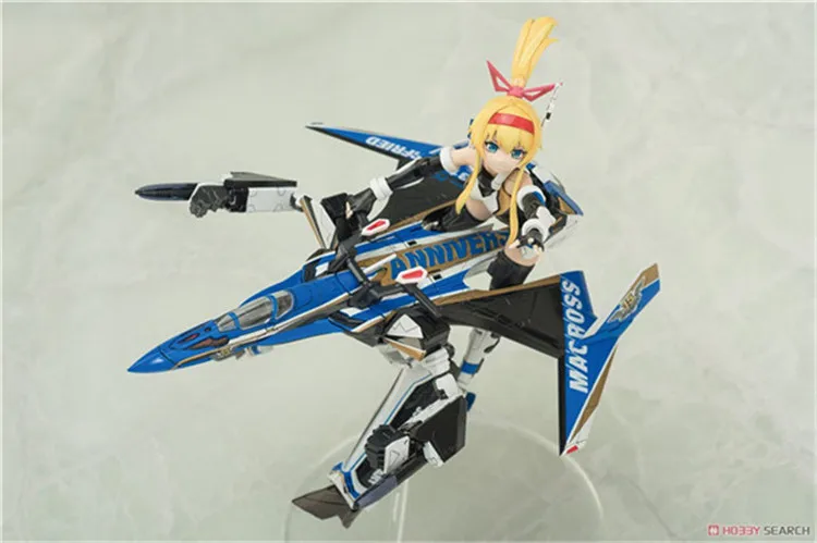 Bandai V.F.G. VF 31J Зигфрид костюма героев из аниме Макросс 35TH юбилей мобильный костюм