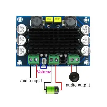 

TPA3116D2 Digital Audio Amplifier Board Class D 100W Amplifiers DC12-26V DIY XH-M542 HIFI Amp Module