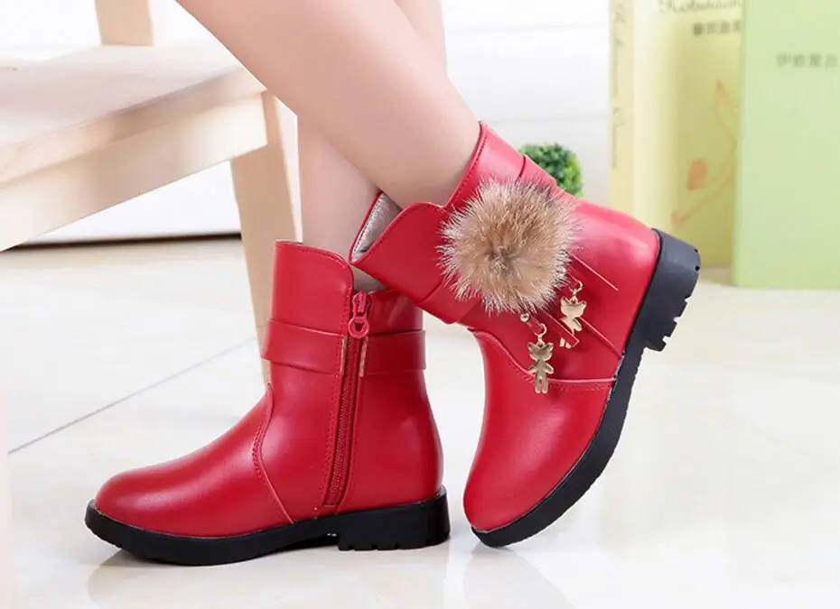 Girls high heel boots-24