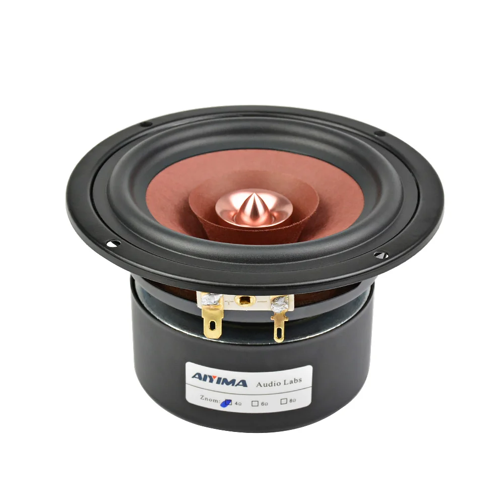 4 Inch Audio Sound Speaker 1Pcs 4 8 Ohm 30W Full Range Speaker Bullet Bookshelf Loudspeaker Home Theater Amplifier DIY audio speakers,bookshelf speakers